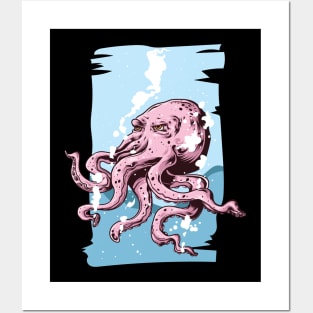 Undersea Monster Posters and Art